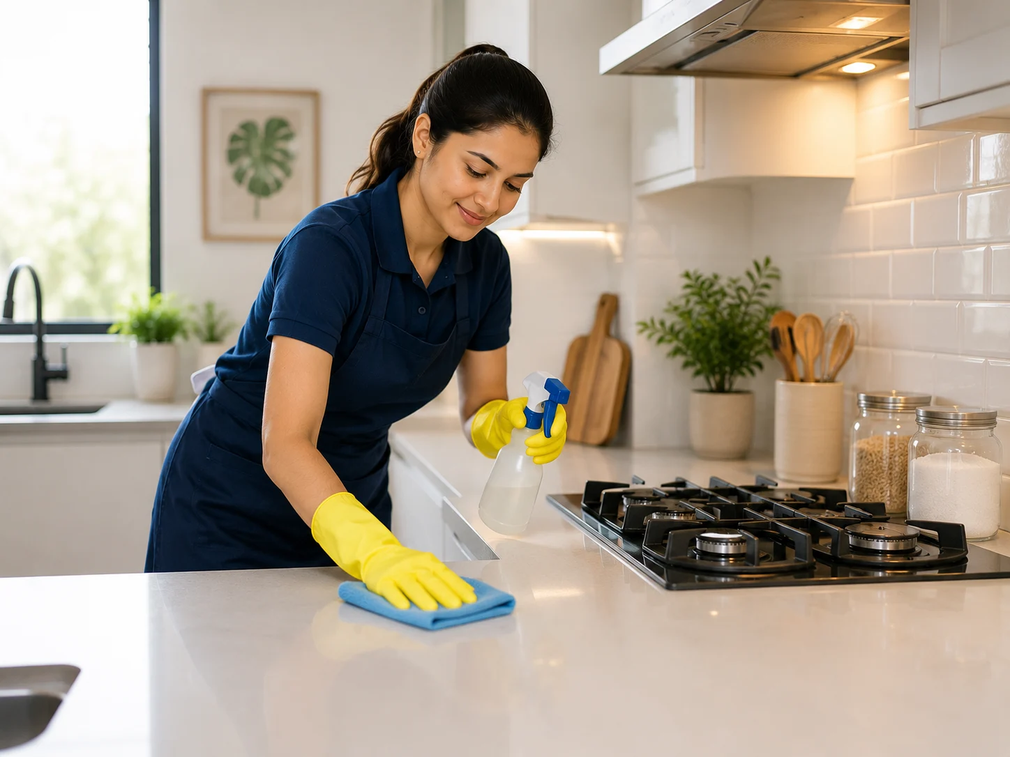 Professional kitchen cleaning and degreasing service in Ahmedabad